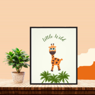 Foto Pequena girafa