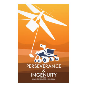 Foto Perseverança & Engenhosidade Mars 2020
