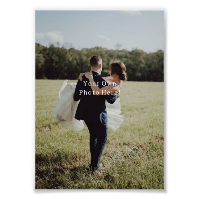 Foto Personalised Photo Your Own Picture On Photo Paper (Frente)