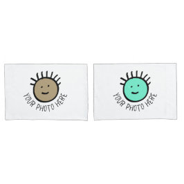 Foto personalizada 2 x Modelo PADRÃO PILLOWCASES