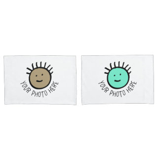 Foto personalizada 2 x Modelo PADRÃO PILLOWCASES