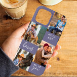 Foto personalizada 4 Todas as minhas adoram todas<br><div class="desc">Capa de telefone personalizada para iphone 13 pro max (e muitos outros modelos). O caso apresenta uma colagem personalizada de fotos com 4 de suas fotos favoritas e o texto "All of Me Loves All of You". O modelo de foto está configurado pronto para você adicionar suas fotos, que são...</div>