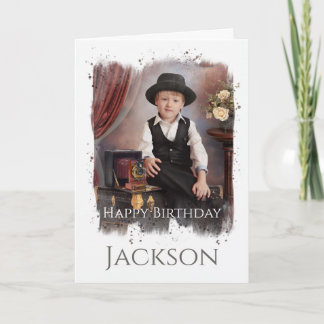 Foto Personalizada, Cartão de Aniversário