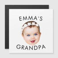 Foto personalizada com a mamãe vovô Aniversário