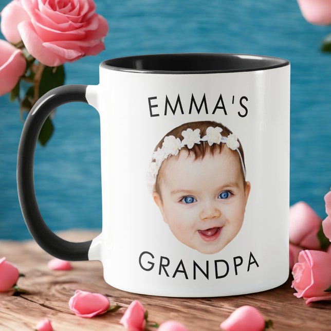Foto personalizada com cara de caneca Vovô mãe Ani (Criador carregado)