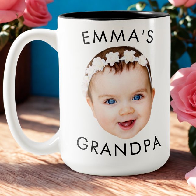 Foto personalizada com cara de caneca Vovô mãe Ani (Criador carregado)