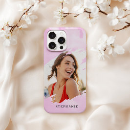 Foto Personalizada com Nome em Lavagem de Aquarela