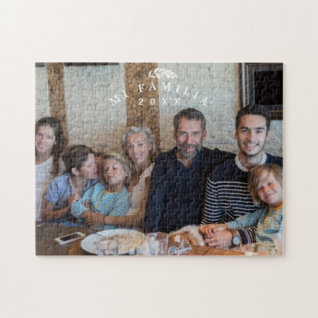 Foto personalizada da família | Quebra-cabeça de s (Horizontal)