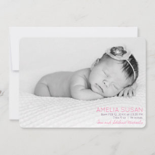 Foto personalizada da menina e padrão rosa de volt