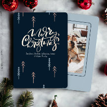 Foto personalizada da tipografia de feliz Natal