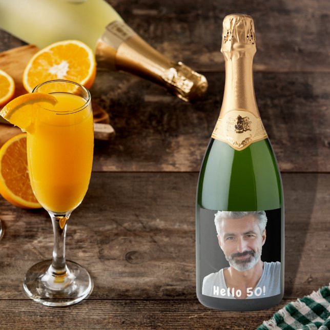 Foto personalizada de 50 anos saudação 50 homens c (Criador carregado)