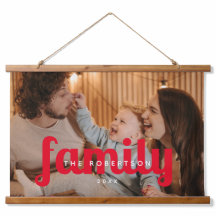 Foto personalizada de Cheio da família moderna cas