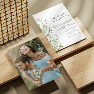 Foto personalizada de convite para casamento de fl