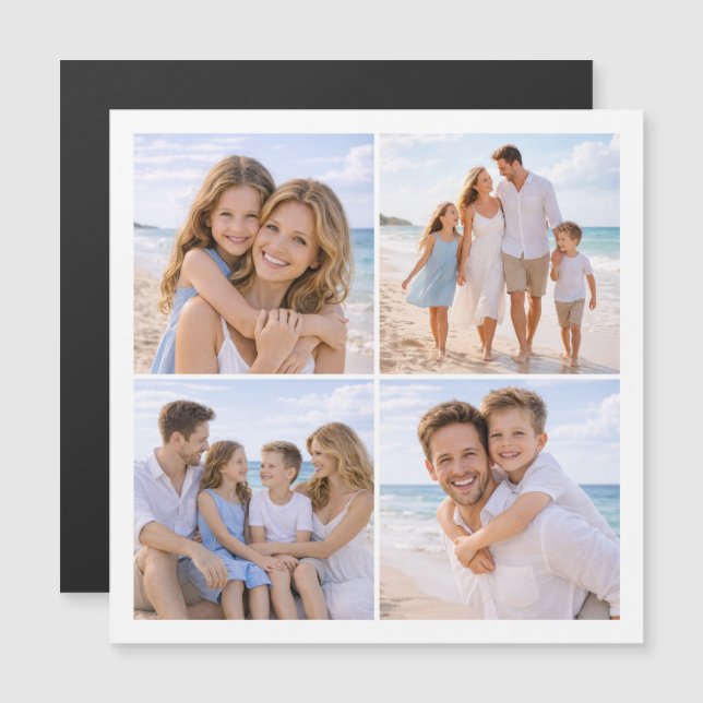 Foto Personalizada de Família (Frente/Verso)