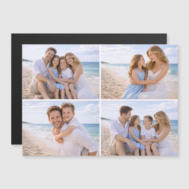 Foto Personalizada de Família (Frente/Verso)