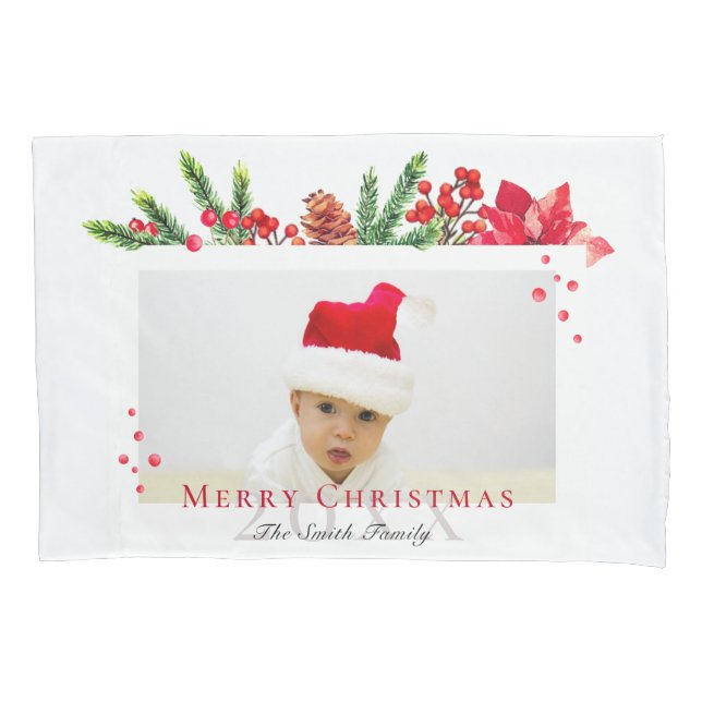 Foto personalizada de quadro de natal adorável (Frente)
