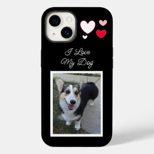Foto Personalizada do Animal de Estimação Eu Amo m