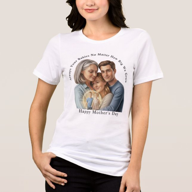 foto personalizada do dia das mães  (Frente)
