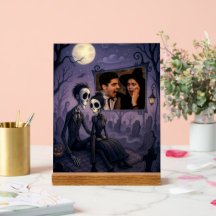 Foto personalizada do Halloween gótico