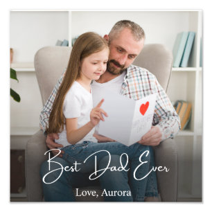 Foto personalizada do melhor Pai