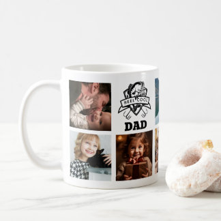 Foto personalizada do Pai Reel Legal, caneca de pe