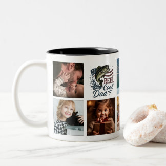 Foto personalizada do Pai Reel Legal, caneca de pe