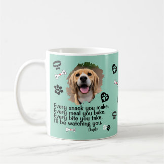 Foto Personalizada Do Rosto Do Cão - Caneca Engraç