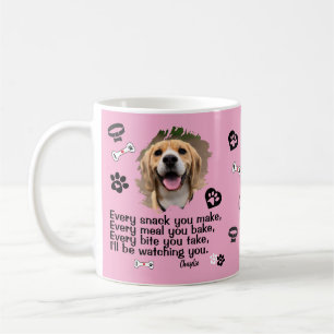 Foto Personalizada Do Rosto Do Cão - Caneca Engraç