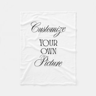 Foto personalizada em seu cobertor de imagens