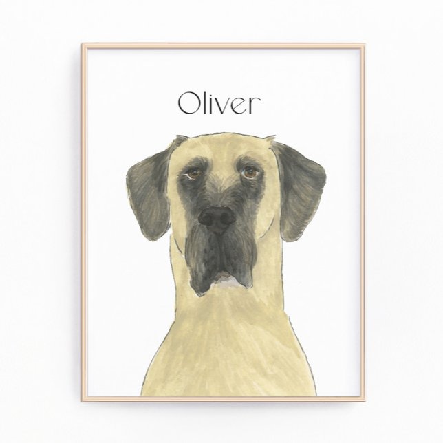 Foto Personalizada Fawn Mascarada Grande Arte Dane (Criador carregado)