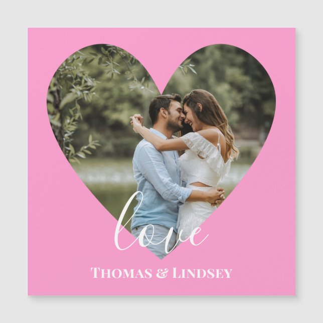 Foto personalizada Foto cor-de-rosa Foto da caligr (Frente)