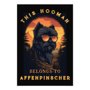 Foto Personalizada Parente do Cachorro Affenpinsch