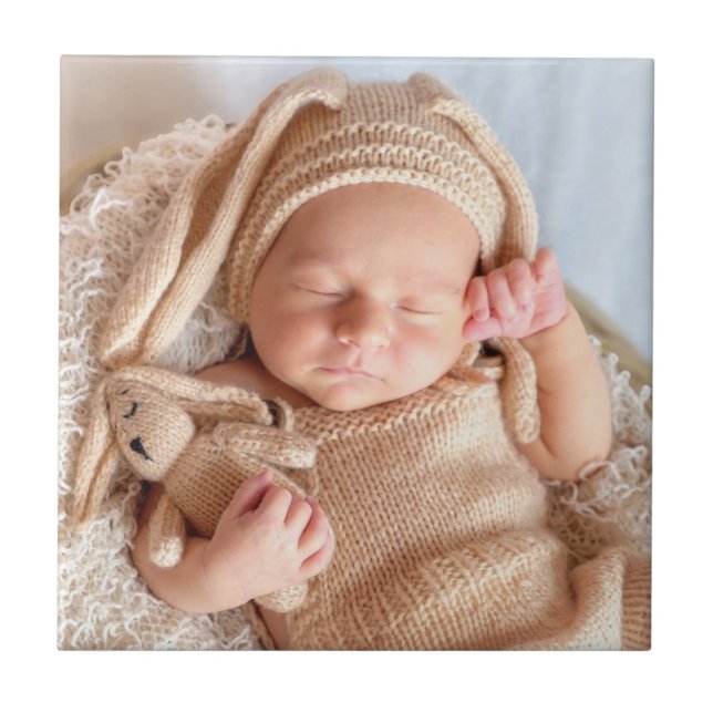 Foto personalizada personalizada do bebê (Frente)