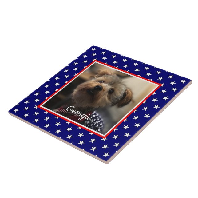 Foto personalizada Quadro EUA Bandeira Americana D (Lateral)