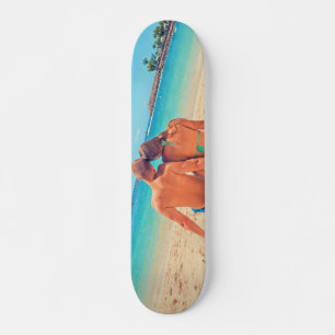 Foto personalizada - skate - seu Design de verão