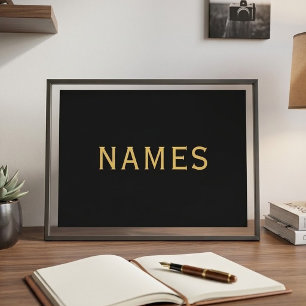 Foto Personalizado Com Sobrenome ou Apelido Neles