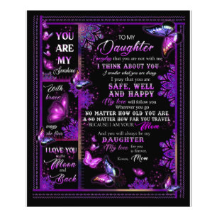 Foto Personalizado Para Minha Filha Da Borboleta Mãe