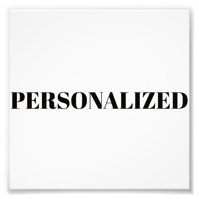 Foto Personalize o Seu (Frente)
