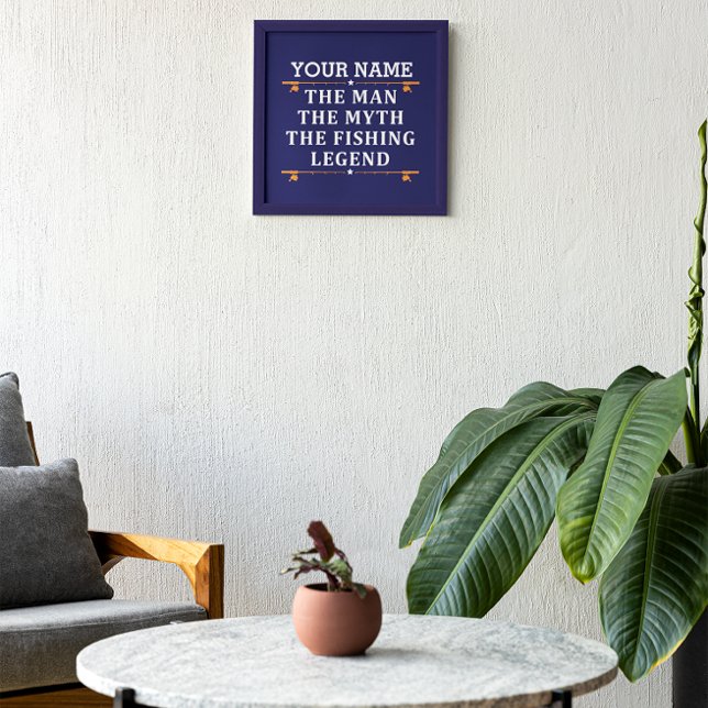 Foto Personalizou O Homem O Mito Da Lenda De Pesca (Criador carregado)