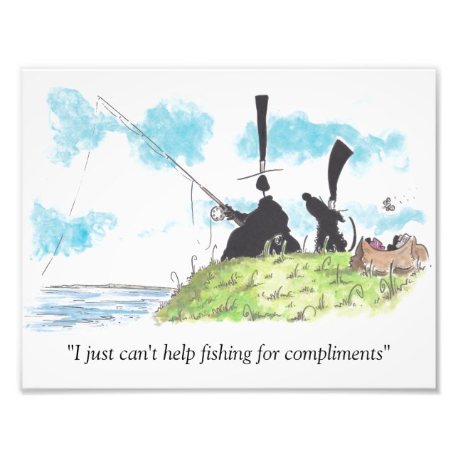 Foto Pesca Dos Complementos Poster (Frente)