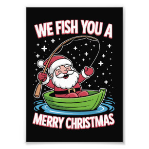 Foto Pescador de Natal Pescado Legal Papai Noel