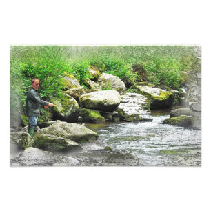 Foto Pescador de Voo como Pintura