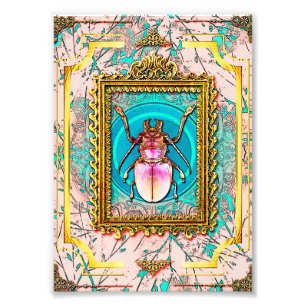 Foto Pessegueiro e Turquesa - Escaravelho Vitoriano