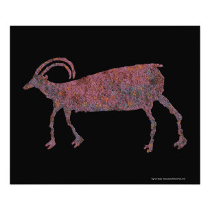 Foto Petroglyph dos carneiros do Big Horn
