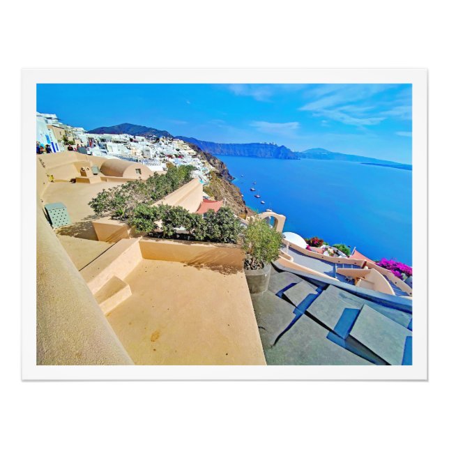 Foto Photo Enlargement Greece santorini  (Frente)