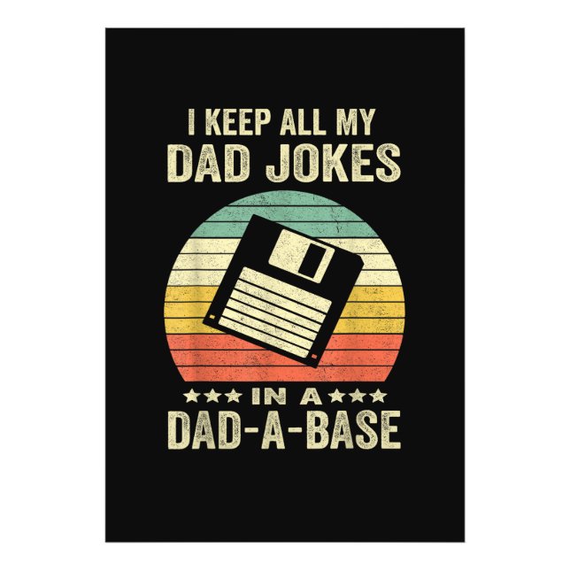 Foto Piadas engraçadas de papai no dad-a-Base (Frente)