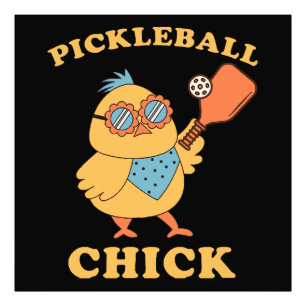Foto Pickleball Chick - retrô