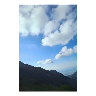 Foto Picos do Céu Azul dos Cárpatos – Arte Montanhosa d