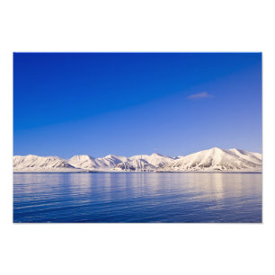 Foto Picos nevados Woodfjord Svalbard