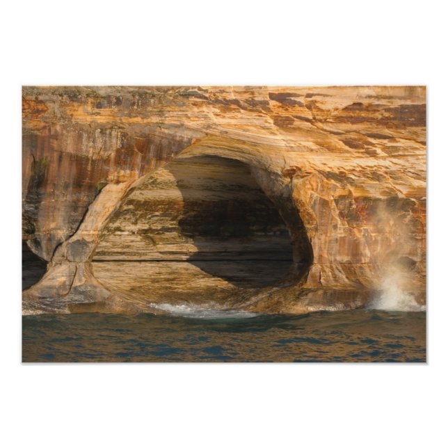 Foto Picture Rocks NL caverna, Michigan (Frente)